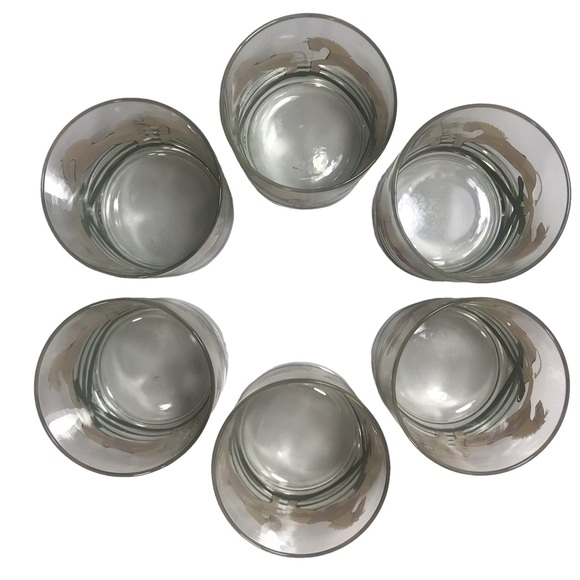 CERA Vintage Carousel Rocking Horse Set of 6 Old Fashioned Rocks Glasses Barware - Picture 6 of 9